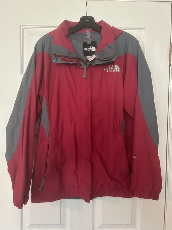 The North Face Women’s Red and Gray Ski/Snow Jacket - Picture 1 of 9